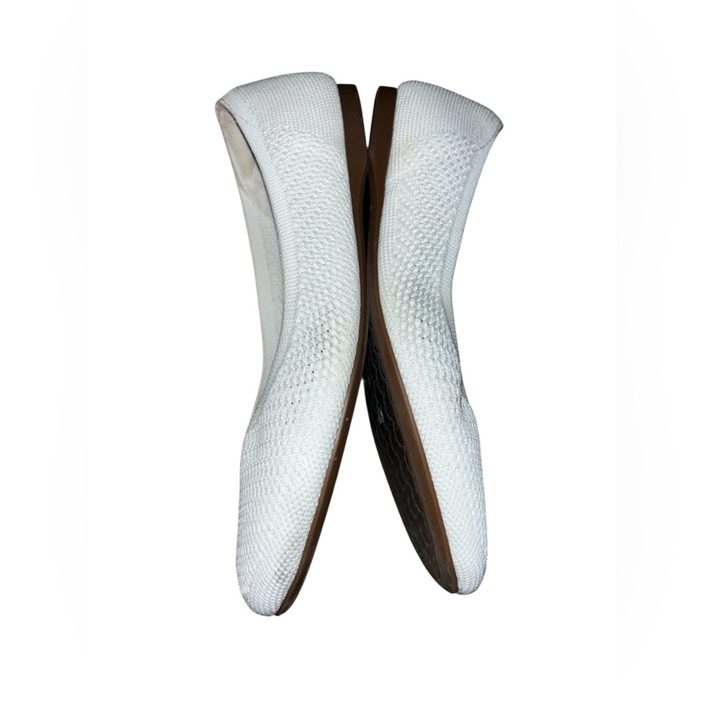 Kelly & Katie White Knit Flats - Picture 6 of 7